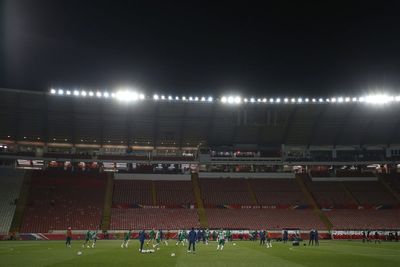 Serbia considering hosting September’s game with England in 8,136-seater stadium