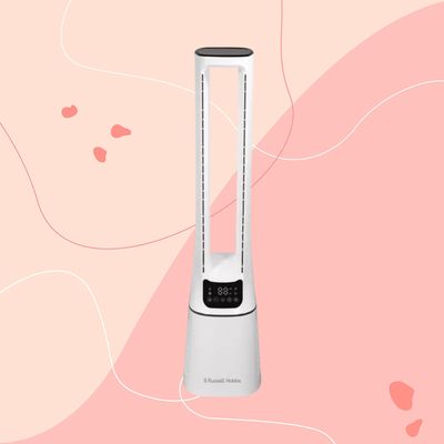 Russell Hobbs' Bladeless Tower Fan doubles as an air purifier and is the ultimate budget alternative to a Dyson — it’s so effective that I can’t sleep without it