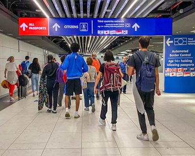 Britons will not be able to use e-gates in EU until October at earliest