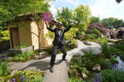 Veteran Chelsea Flower Show designer ‘honoured’ to win garden of the year award