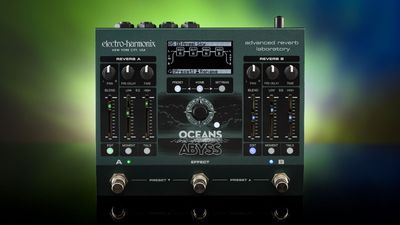 “Dive deeper into the depths of ambience”: Electro-Harmonix launches the Oceans Abyss – taking on the likes of Strymon and Meris with an immersive ambient reverb