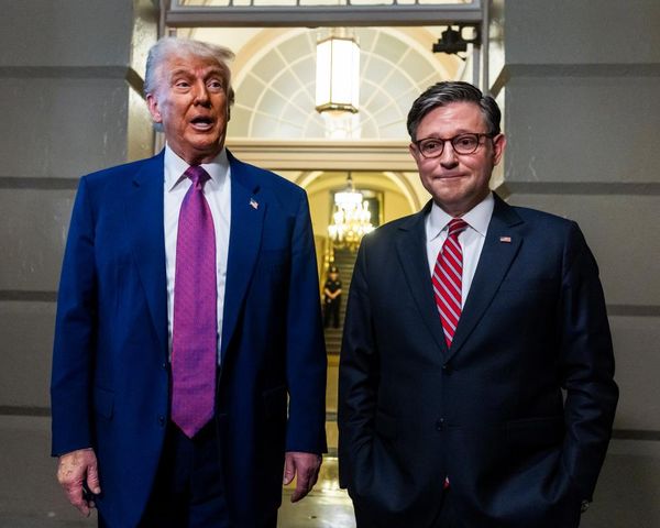Trump visits Capitol to urge House Republicans to pass ‘big, beautiful bill’