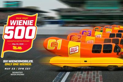 Drivers, start your Wieners! Oscar Mayer Wienermobile race to kick off Memorial Day weekend at Indianapolis Motor Speedway