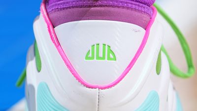 This NBA player’s custom Adidas logo is too clever for its own good