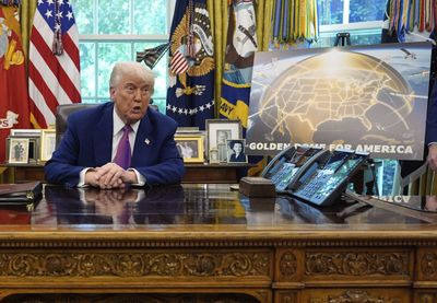 Trump says US will put weapons in space as part of ‘Golden Dome’ plan