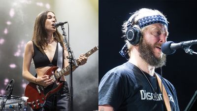 “This is my favourite part. I knew it was good because I couldn’t get through it without sobbing”: Bon Iver breaks down his duet with Danielle Haim in BBC’s Maida Vale Studios