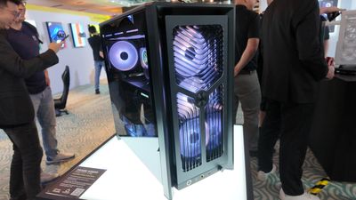 Corsair's Frame series of PC cases is testing a modular DAC/amp accessory prototype, and I'll be the first in line to buy one if it makes it to production
