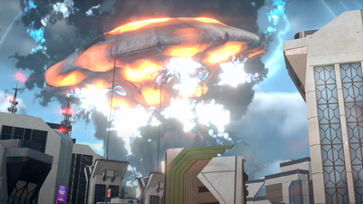 In my first hour with Helldivers 2's new city maps, I've caused millions in property damage, been to several Illuminate raves, and committed treason in the fog of war