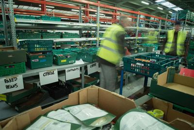 Charity urges action on hardship as food bank demand up by half in five years