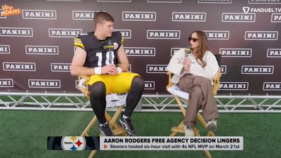Steelers Rookie Will Howard Would Welcome the Chance to Play With Aaron Rodgers