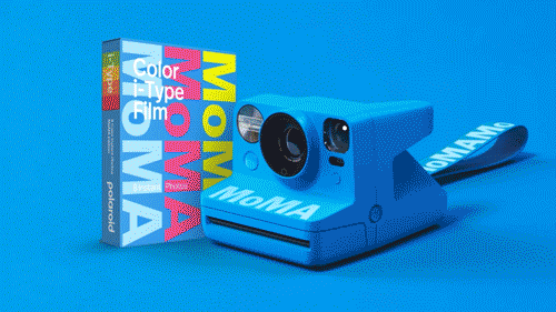 Feeling blue? This new Polaroid x MoMA camera is a work of art