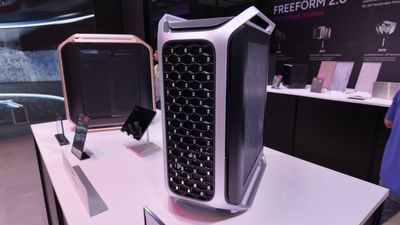 For this year's Computex, Cooler Master showcases two new PC cases: a fresh look for the legendary Cosmos and a weird-but-cool goldfish bowl 360 Panoramic