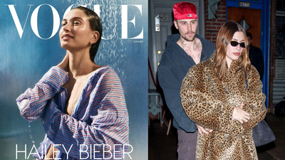 Fans Call Out Justin Bieber For The Backhanded Way He Celebrated Hailey’s Vogue Cover