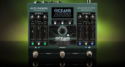 “The Oceans Abyss expands on Electro-Harmonix’s highly acclaimed reverb technology to deliver a truly immersive effects workstation”: EHX’s unveils Oceans Abyss – a stereo reverb powerhouse promising a “completely unique soundscape building experience”