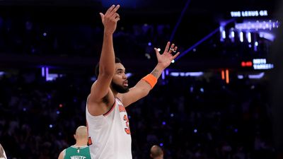Karl-Anthony Towns Had Heartfelt Reaction to Loud Reception at Yankee Stadium