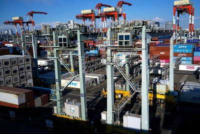Japan's exports slow in April as Trump's tariffs dent shipments to the U.S.