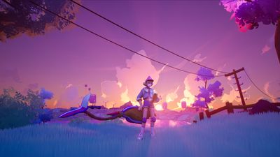 "The games industry is on fire" so this open-world game with witch "motorbroom" drifting has turned to Kickstarter for a 2026 launch: "Please don't get delayed again GTA 6"