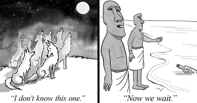 30 Humorous One-Panel Comics By Rose Anne Prevec That Capture Life Through Animal Antics