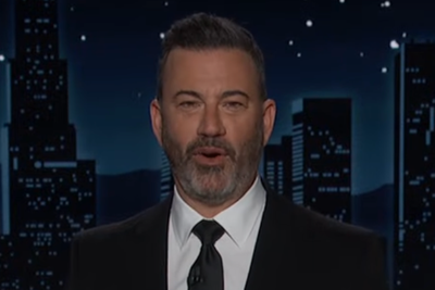 Jimmy Kimmel announces he has become a grandfather after cancelling his show on Monday