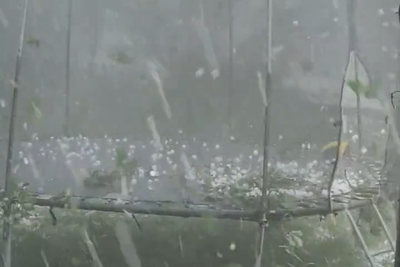 Ping-pong sized hail hits Toulouse as flooding kills three in southern France