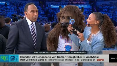 Malika Andrews Received a Gift During ESPN Pregame, Stephen A. Smith Wasn't Impressed