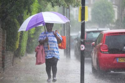 Tornado 'could hit South-East' warns Met Office as rain batters UK