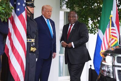 Trump ambushes South African leader with evidence of ‘genocide’ during Oval Office meeting