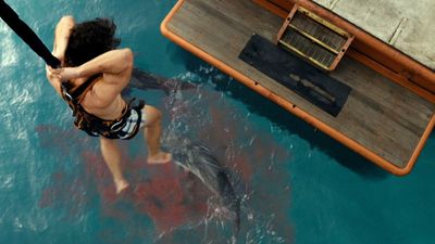 Cult director says his shark horror movie "takes its lead from Jaws," and brings back "classic edge-of-your-seat suspense" rather than "videogamey" underwater spectacle