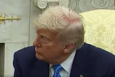 ‘Wonder who he is going to fire’: Social media mocks Trump over noticeable bald spot during Oval Office meeting