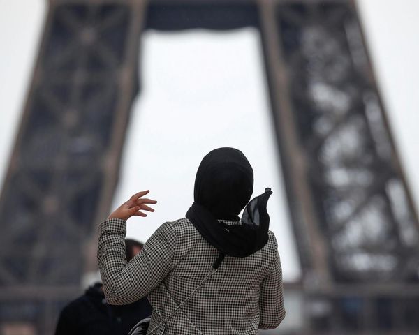 Macron’s party moots banning headscarves in public for under-15s