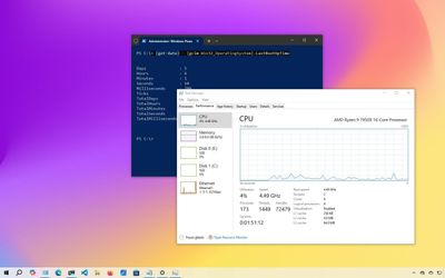 How to check your computer uptime on Windows 10