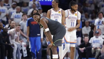 Anthony Edwards brushes off reports of ankle injury following loss