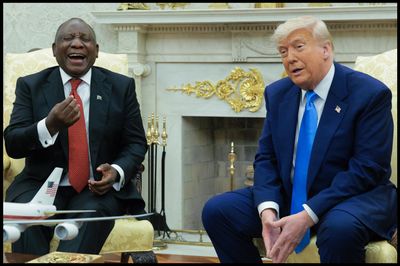 South African President Makes Bribe Joke During Trump Meeting After Admin Formally Accepted Qatari Jet