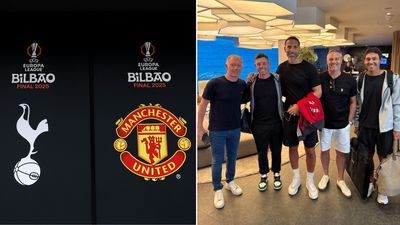 Rory McIlroy And Caddie Harry Diamond Travel To Spain For Europa League Final Between Manchester United And Tottenham Hotspur