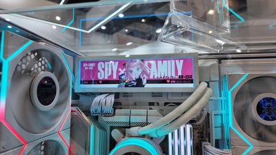 If you ever wanted to stick a screen inside your PC case Lian Li's just shown off something surprisingly affordable for you
