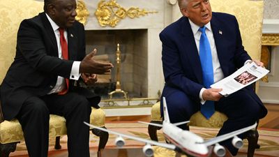 Trump ambushes South Africa's Ramaphosa over 'genocide' accusation