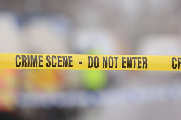 Suspects on the loose after killing a man in front of children at an elementary school track meet