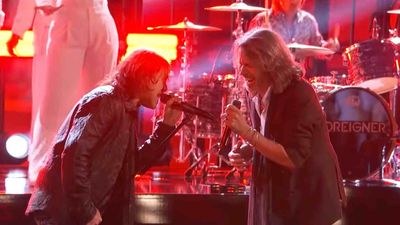 "At the end of the summer, a new great voice will sing these songs for you": Foreigner lead singer Kelly Hansen just announced his departure from the band on live TV in the middle of a performance, then handed straight over to his replacement