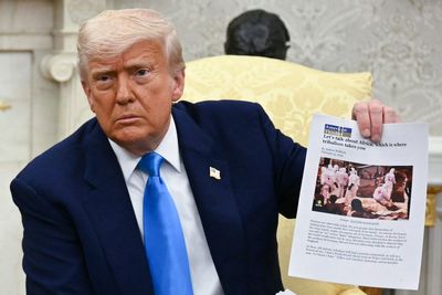 Trump confronted South African president with ‘evidence’ of genocide – here’s what the video really showed
