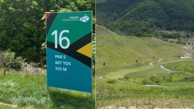 This Scarily Tight Fairway On The Asian Tour This Week Will Give Average Golfers Nightmares