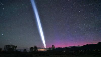 Giant 'white streak' appears over multiple US states as Chinese rocket dumps experimental fuel in space