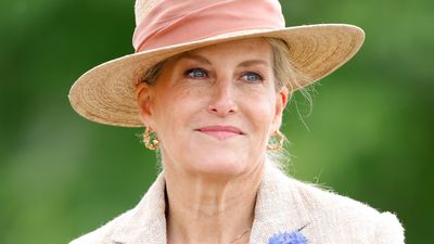 We'll never ditch white summer suits, but Duchess Sophie's blush pink tailoring is the alternative to try - and it's Kate Middleton-esque