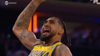 Obi Toppin Had a Horrified, Hilarious Reaction to His Missed Dunk vs. Knicks