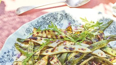 I've found the perfect grilled zucchini salad for summer barbecues