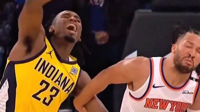 Fans Didn’t Seem to Enjoy Jalen Brunson and Aaron Nesmith’s Dueling Flops in Game 1
