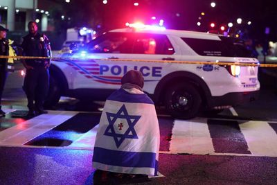 Suspect in custody after two Israeli embassy staff shot dead near Washington DC Jewish museum – as it happened