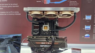 Noctua's futuristic thermosiphon cooler is back and bigger than ever at Computex 2025, but still no closer to release