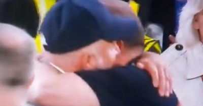 Watch classy moment McCoist congratulates Ange Postecoglou after UEL triumph