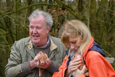 Clarkson’s Farm cast struggles to remove ‘violent’ boar