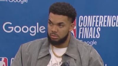 Karl-Anthony Towns Not Interested in the Past After Game 1 Collapse
